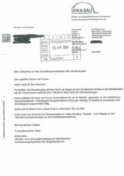 SOKA Bau Pflicht „leider“ nicht erfüllt: Dieses Schreiben der SOKA Bau möchten Sie auch gerne erhalten